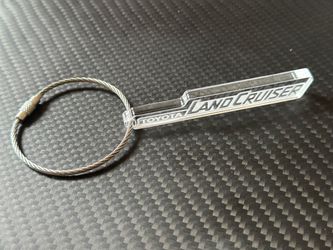 Toyota Land Cruiser SUV TRD Laser Etched Acrylic Key Chain