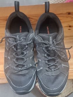 Merrell OakCreek Low Men's Hiking Shoes - Size 11.5 W (Wide) - Black/Charcoal