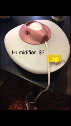 Pink top humidifier