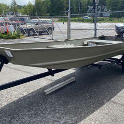 2018 Tracker Marine LP BUJ Including Trailer
