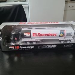 First Gear Speedway Mack Anthem Day Cab & Fuel tank Trailer Truck