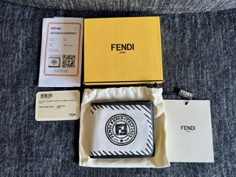 FENDI 7M0169 Joshua Vides Collab Bifold wallet