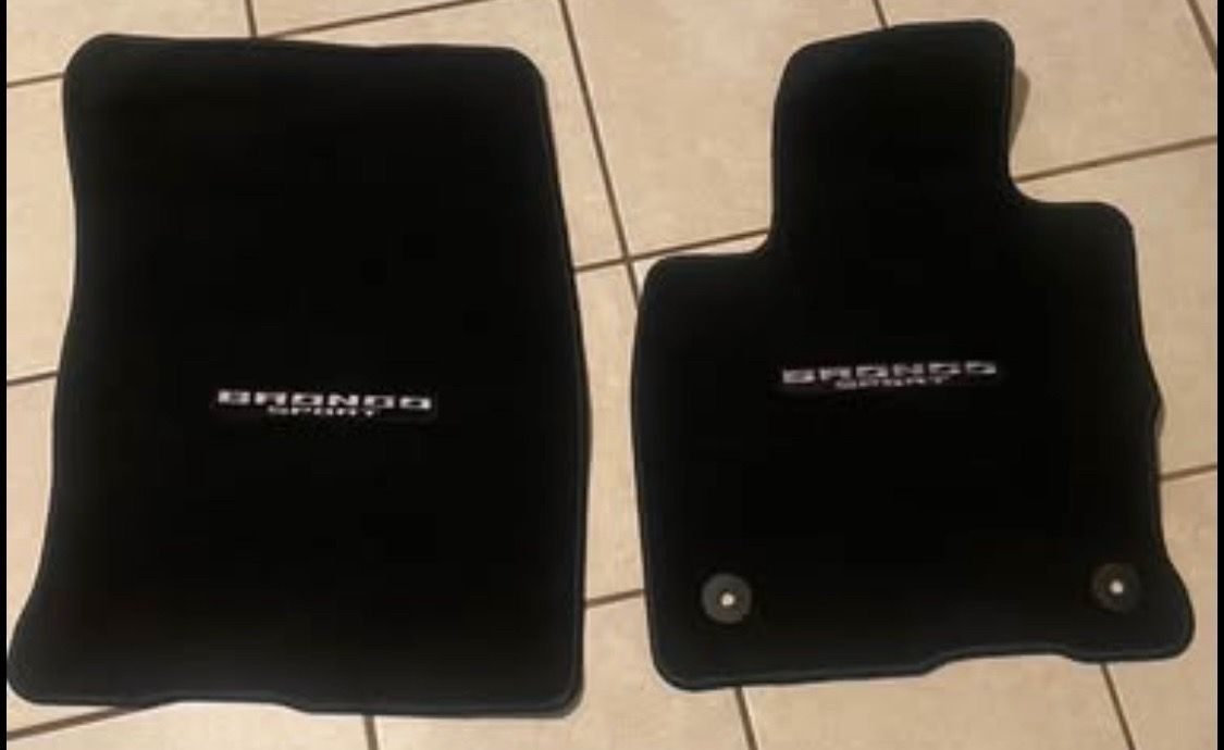 Floor mats for Bronco Sport
