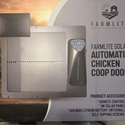 Solar Chicken Coop Door