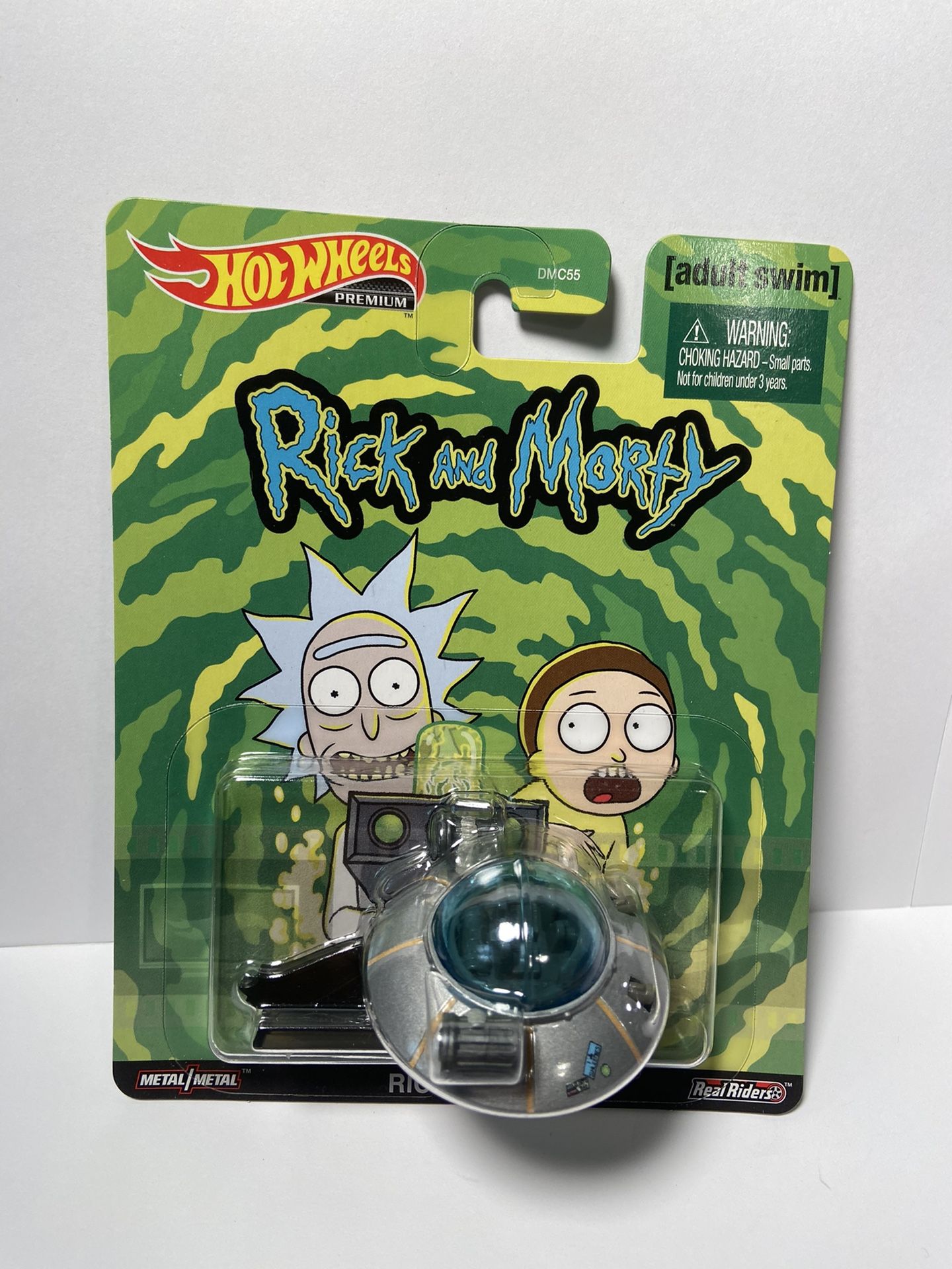 Hot Wheels Rick and Morty Rick’s Ship Premium Adult Swim Mattel New 2020