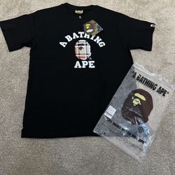Black Medium Bape Shirt