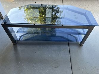 Glass TV Stand