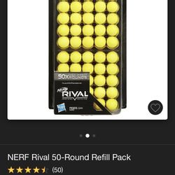 Nerf 50x Bullets 