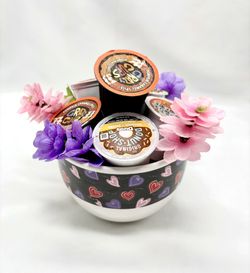 Coffee Arrangement Valentines Hearts – Keurig Cup 