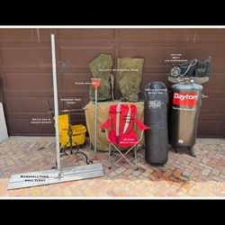 Air Compressor And More Tools