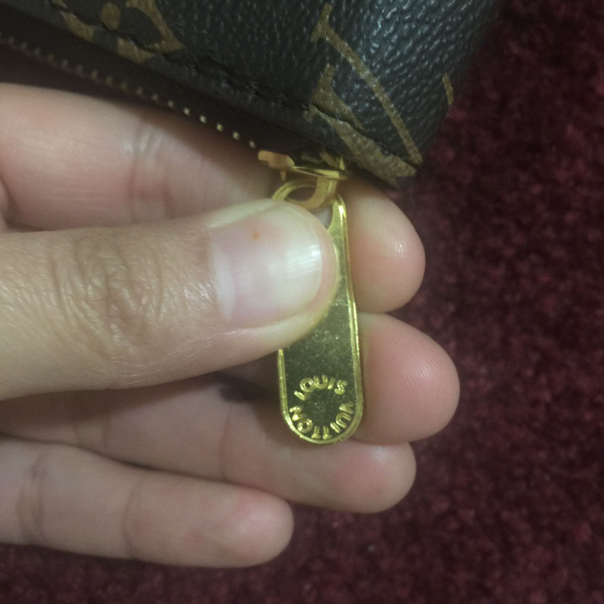 Wallet purse zippy purse clutch