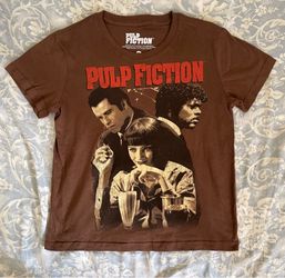 PULP FICTION SMALL BROWN T-SHIRT