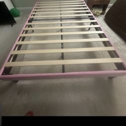 Pink Twin Bed Frame