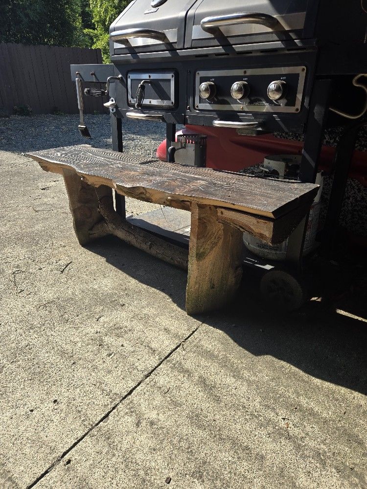 Live Edge Bench