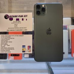 Unlocked Green iPhone 11 Pro Max 256gb