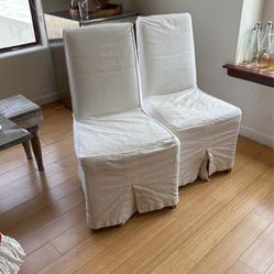 Ikea BERGMUND - Dining Chairs (White)