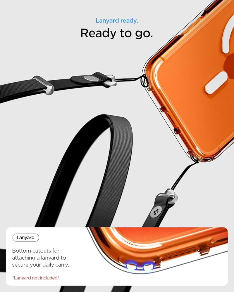 Spigen for iPhone 17 Pro Case, Ultra Hybrid MagFit [TPU Covered Camera Control] [Anti-Yellowing] [Compatible with Magsafe] - Clear