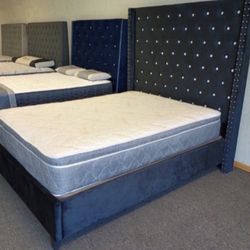 King Bed With Mattress brand  new ,  Delivery Same Day 