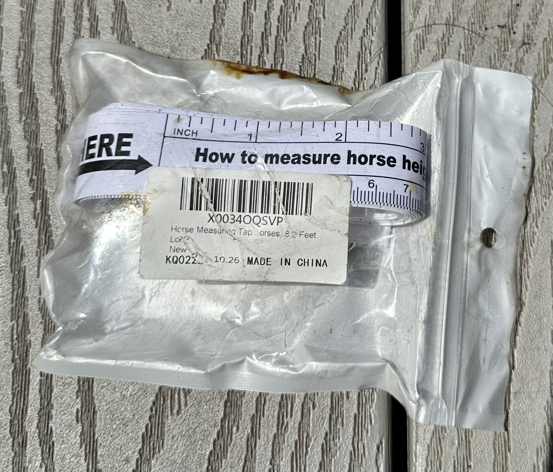 Horse Measuring Tape
