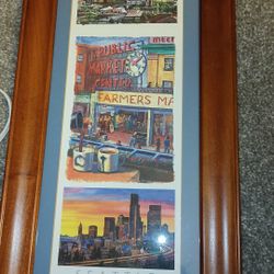 Kim Drew Set Of 2.   Framed Prints $40 
