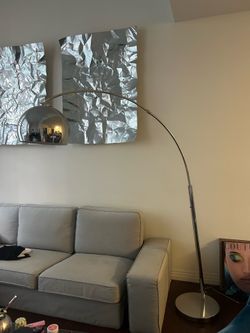 Floor arc lamp