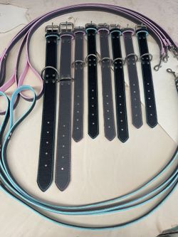Handmade Leather Collars And Leashes