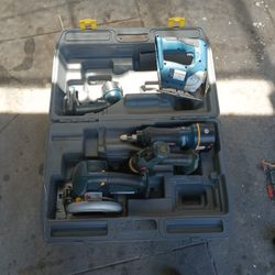 RYOBI  DE 18V.   SET DE 5 PIEZAS