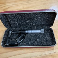 Starrett No. 569 Tube Micrometer Vintage Tool With Case