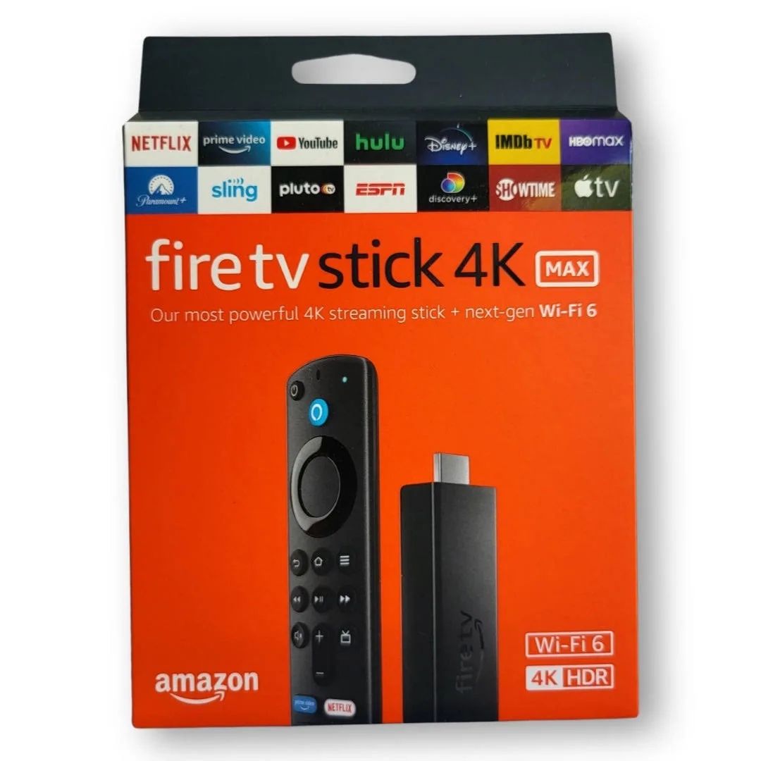 Amazon Fire TV Stick 4K Max Media Streamer - Black (B08MQZXN1X)