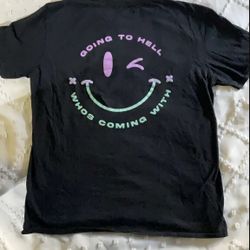 “going To Hell Whose Coming With” T-shirt 