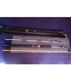 MBLN 6.5ft Heavy Duty Salt Water Carbon Fiber Trolling Rod 80-150 lbs