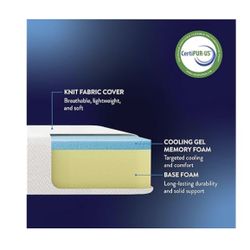 New In box King Mattress With Cooling Memory Foam
