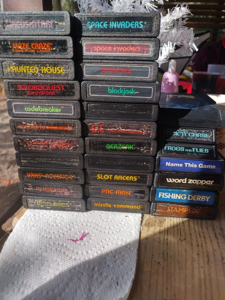 Vintage Atari Games