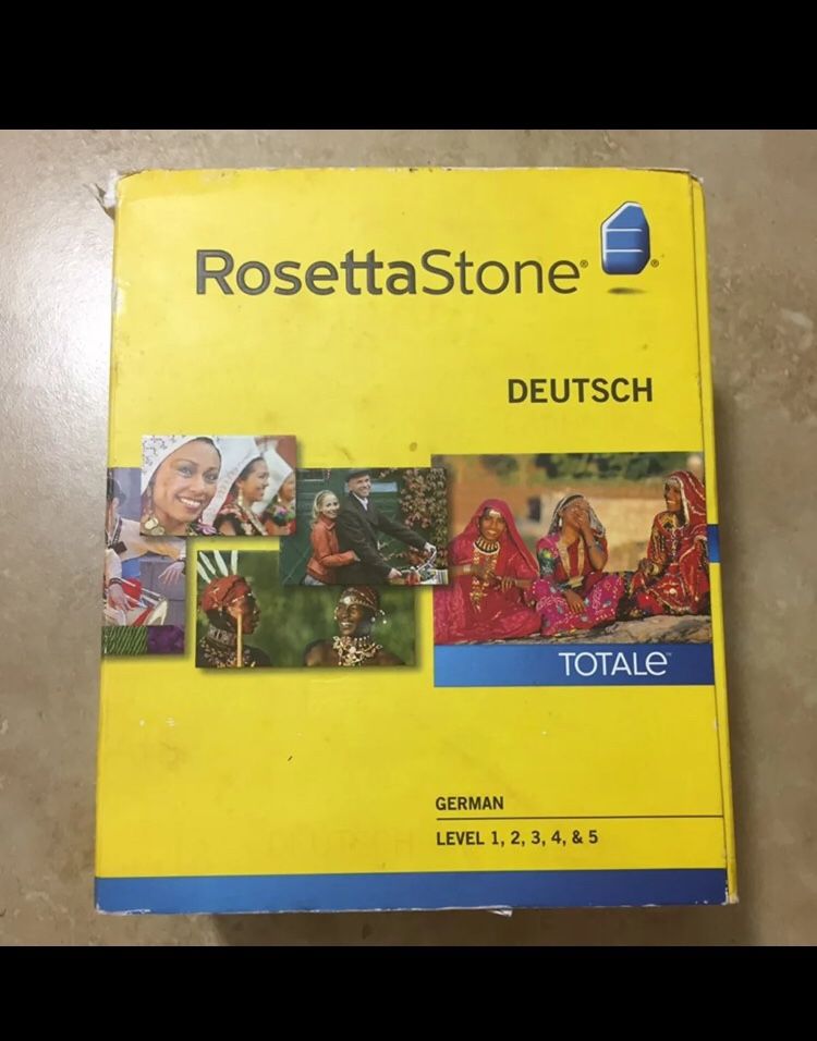 Rosetta Stone German Deutsch Level 1-5