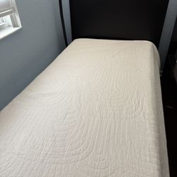Twin Bed Frame With Mattress