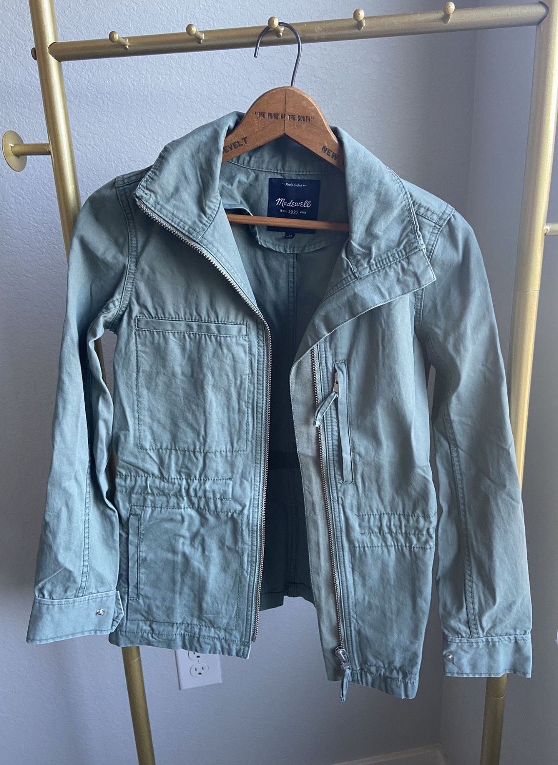Madewell Canvas Green Jacket