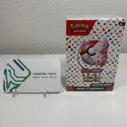 Pokemon 151 Booster Bundle Sealed (6pk per box) plastic ripped
