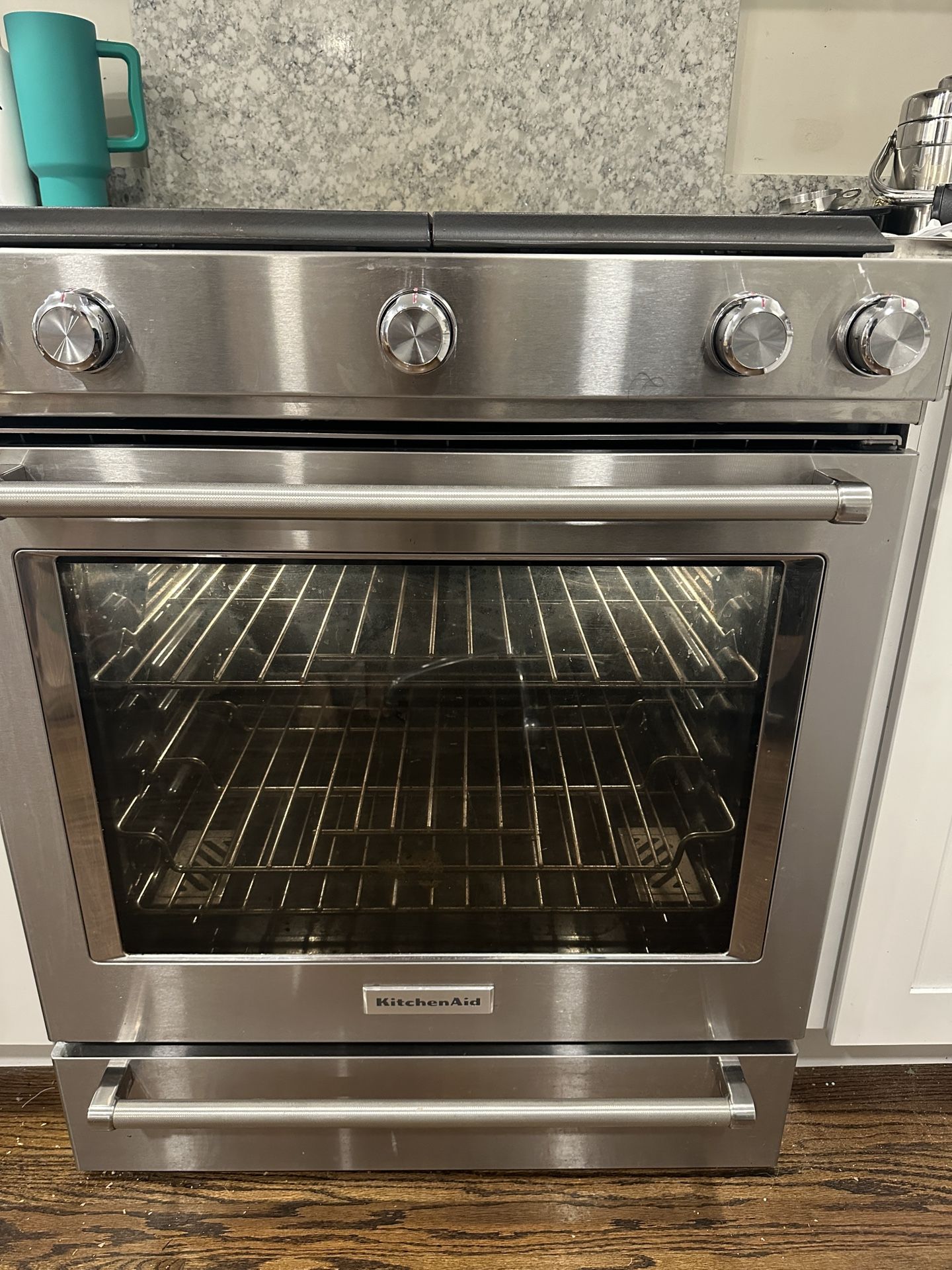 Kitchen Aid 5 Burner Gas Range