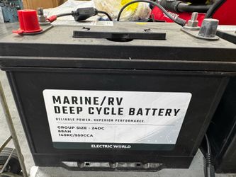 Marine/Rv deep cycle 12V batteries for sale