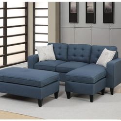 Brand New Sectional And Ottoman Take Home With $39 Down 