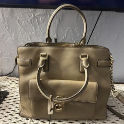 Michael Kors Brown Bag Big Size Leather 
