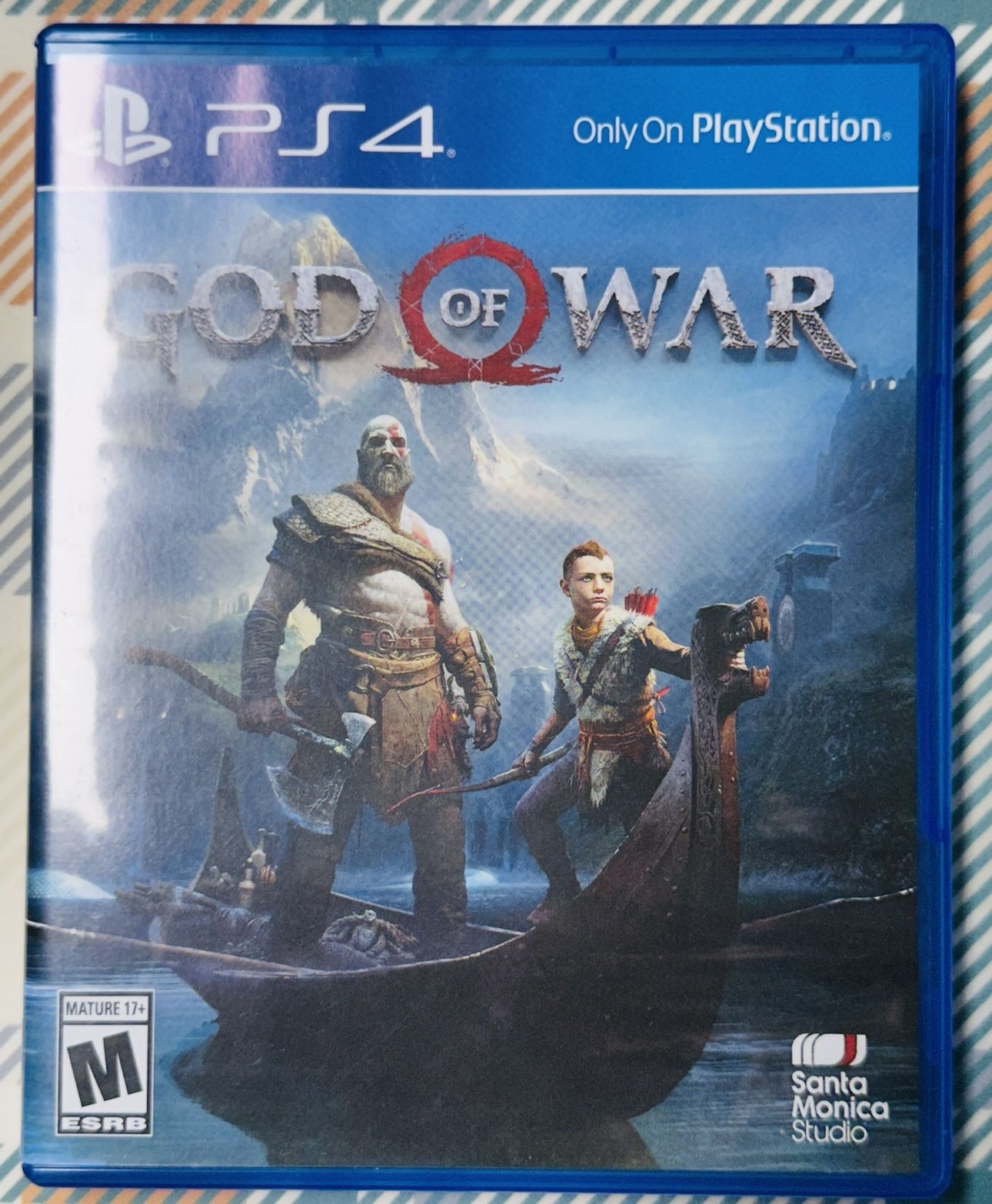 God of War (PlayStation 4, 2018) PS4 With Case Tested/Works Fast Shipping