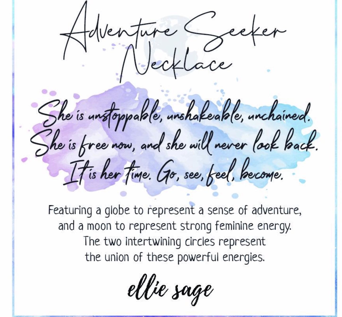 NEW SILVER ADVENTURE SEEKER NECKLACE BY ELLIE SAGE