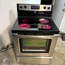 WHIRPOOL ELÉCTRIC STOVE WORKING GREAT ESTUFA ELÉCTRIC