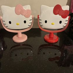 🎁🎁🎁ESPEJOS DE HELLO KITTY VIENEN CON CAJA LISTOS PARA REGALO