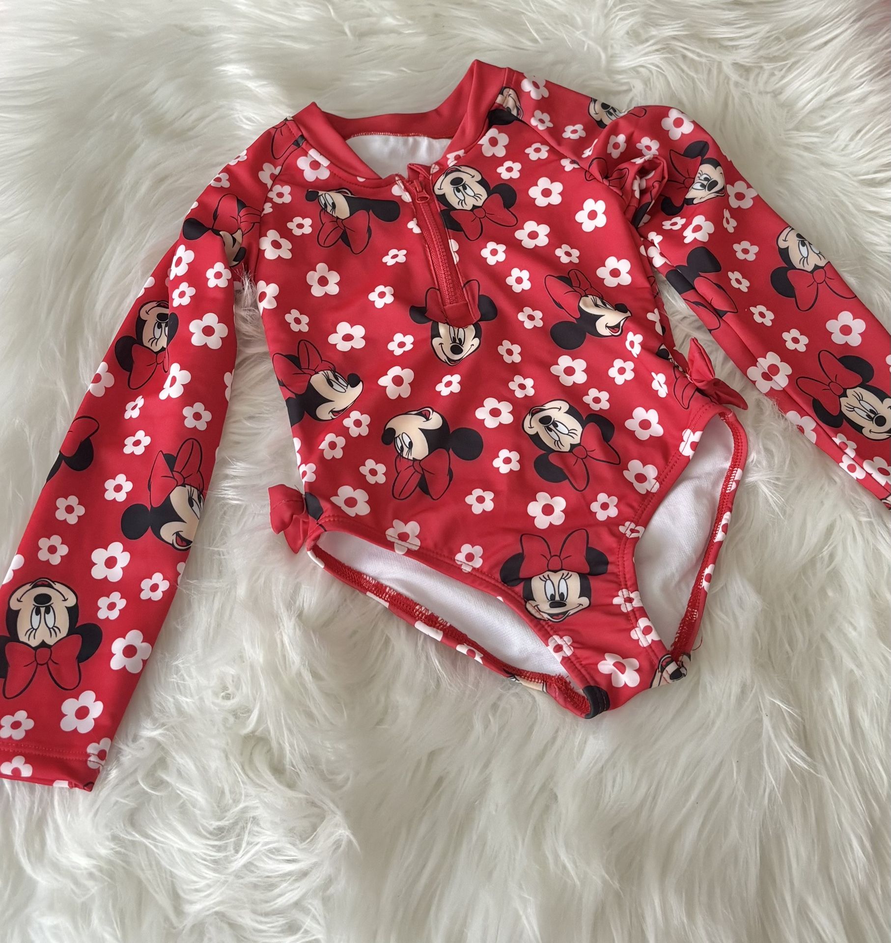 NWOT! Disney Junior Minnie Mouse Swimsuit *4T