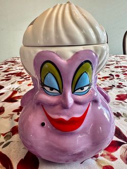 Disney Ursula Ceramic Cookie Jar