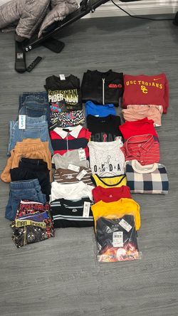 Kids Clothing Bundle  10-12– 20+ Mixed Items