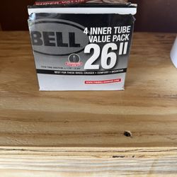 Bike Tire Tubes 26”