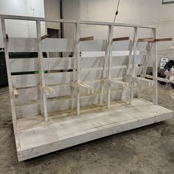 Wooden Carpenter Tool Cart